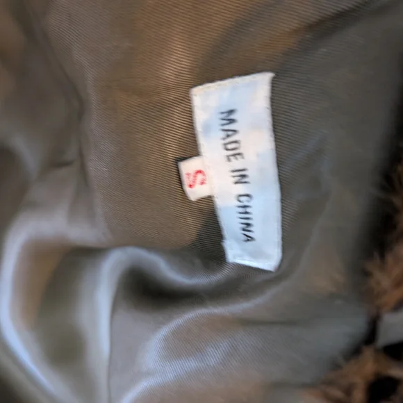 Luxurious Vintage Authentic Rabbit Fur Bomber Jacket - Picture 9 of 15